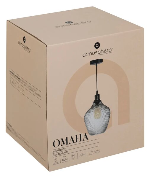 Пендел atmosphera Omaha, 21 cm, Стъкло