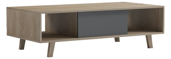 Masuta de cafea, Elonza, Stejar, 120x60x36 cm