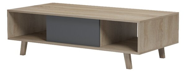 Masuta de cafea, Elonza, Stejar, 120x60x36 cm