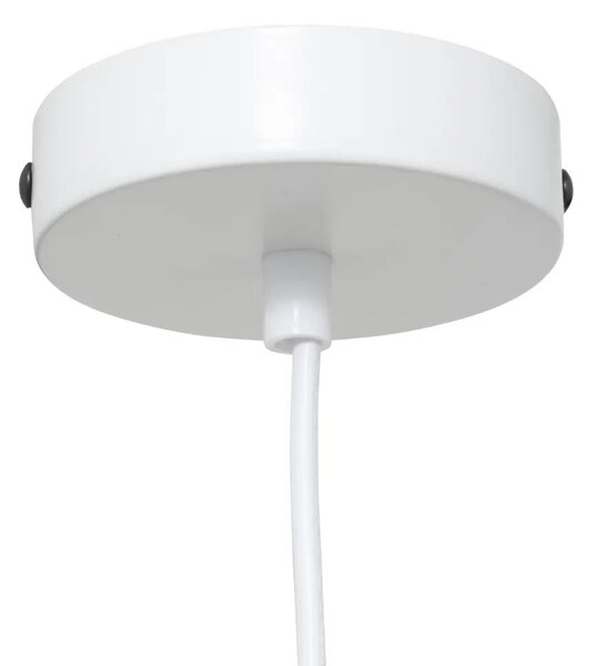 Пендел atmosphera Tobie, 25 cm, Бял памук