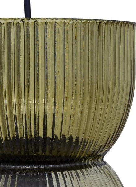 Пендел atmosphera Ancel, 14 cm, Стъкло, Зелен