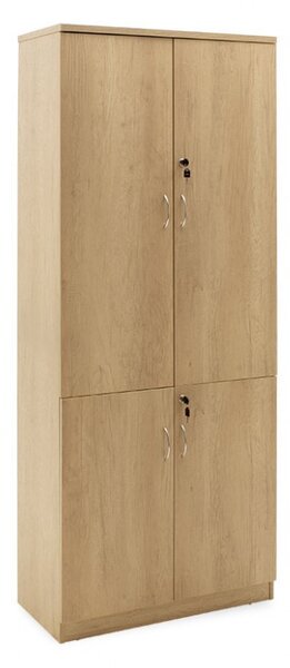 Библиотека с четири врати от дърво Amazon сонома 80x40x200см