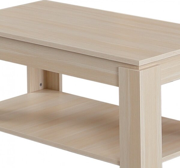 Масичка за кафе Shelf - Светъл дъб