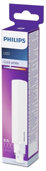 LED Флуоресцентна тръба Philips G24D-3/8,5W/230V 17.06 см