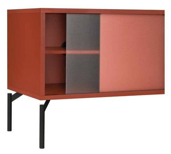 Теракотена маса за телевизор 116x55x42 cm Met Mini – noo.ma