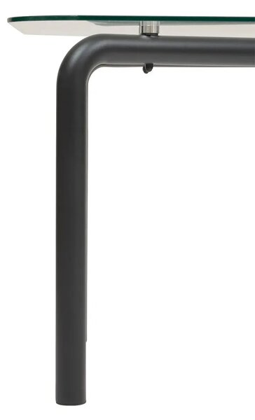 Трапезна маса atmosphera Hecate, Черен, 180x90 см