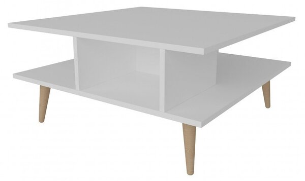 Масичка за кафе Akya Coffee Table - Бял