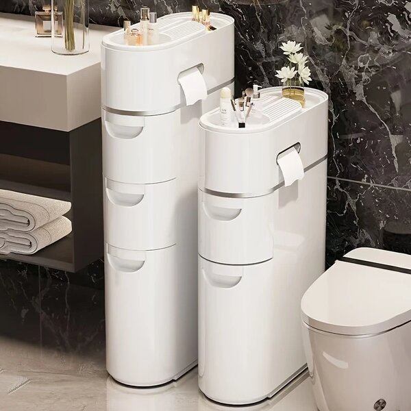 Storelux™ луксозна рафтова етажерка за пространствата между мебелите – 4 нива