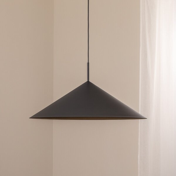 Eko-Light Висящо осветително тяло Capital, черно, 1 лампа, Ø 60 cm, GX53, Затъмняване, Черен, Дневна/трапезария, Метал, Модерен