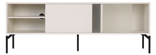 Сиво-бежова маса за телевизор 160x60x42 cm Met – noo.ma