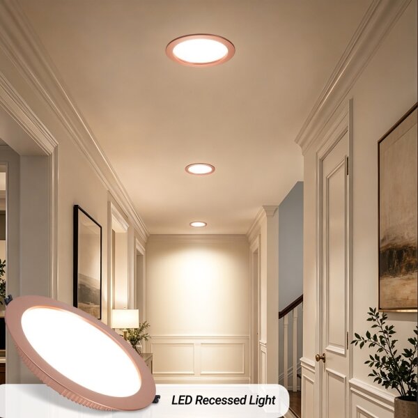 Immax NEO 07331L - LED димируема вградена лампа (downlight) LED/36W/230V Wi-Fi Tuya Ø 23 см, розово