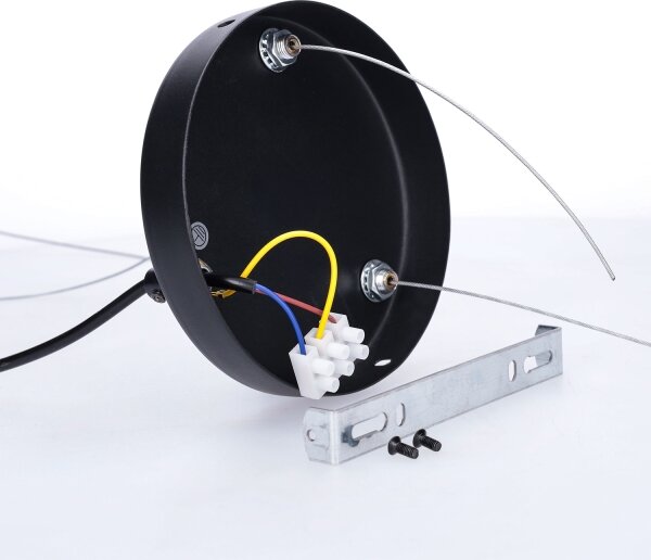 BRILAGI - Полилей на кабел SELE 6xGU10/30W/230V черен