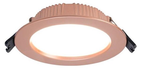 Immax NEO 07330L - LED димируемо вградено таванно осветително тяло DOWN LED/12W/230V Wi-Fi Tuya Ø 12 см розово злато
