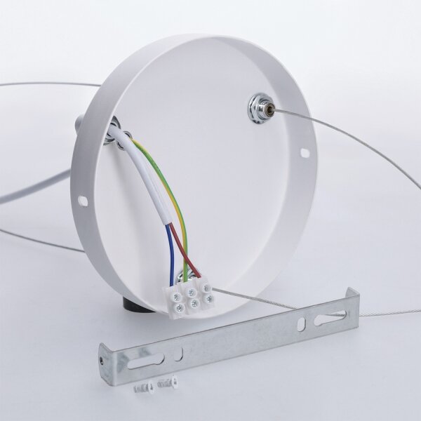 BRILAGI - Полилей на кабел SELE 4xGU10/30W/230V бял
