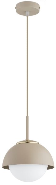 Brilagi - Полилей на кабел COSMO 1xE27/60W/230V Ø 18 cm бежово/златно