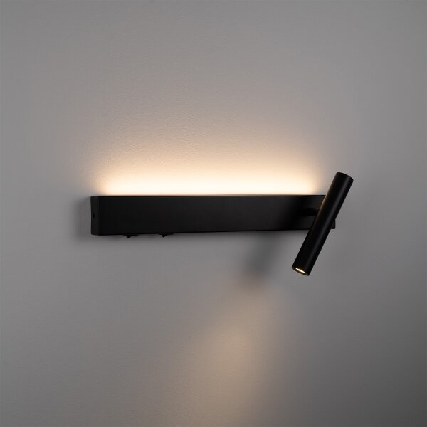 BRILAGI - LED стенен точков осветител ARLIX LED/3W/230V + LED/7W черен CRI 90