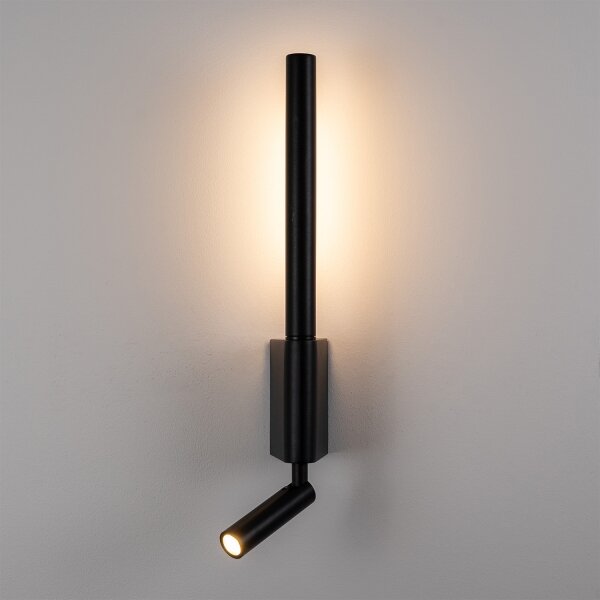 BRILAGI - LED стенен точков аплик VIXON, LED/3W/230V + LED/5W, черен, CRI 90