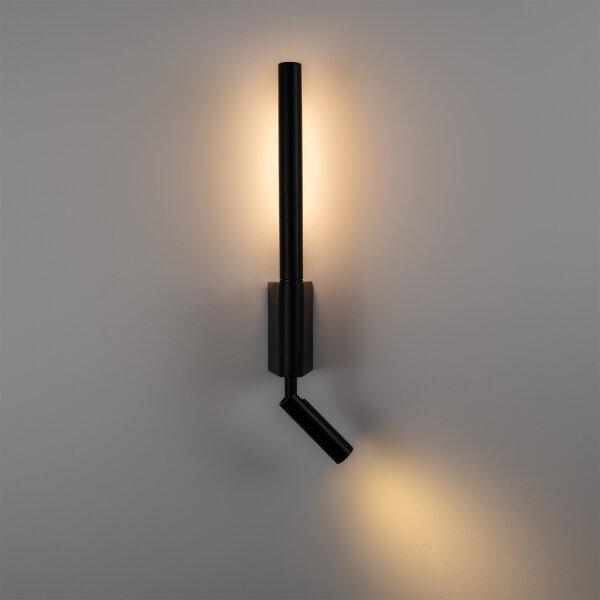 BRILAGI - LED стенен точков аплик VIXON, LED/3W/230V + LED/5W, черен, CRI 90