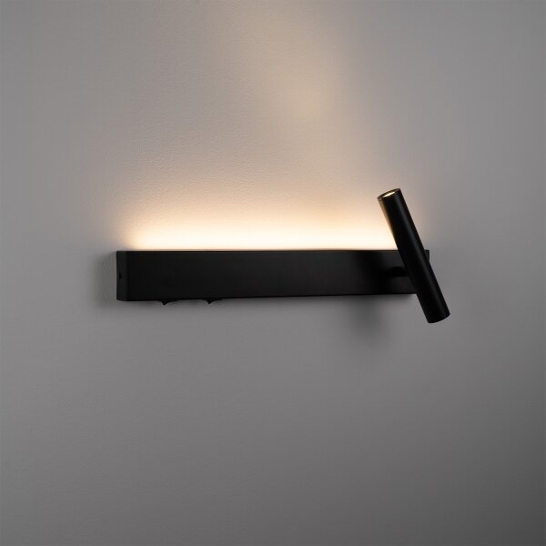 BRILAGI - LED стенен точков осветител ARLIX LED/3W/230V + LED/7W черен CRI 90