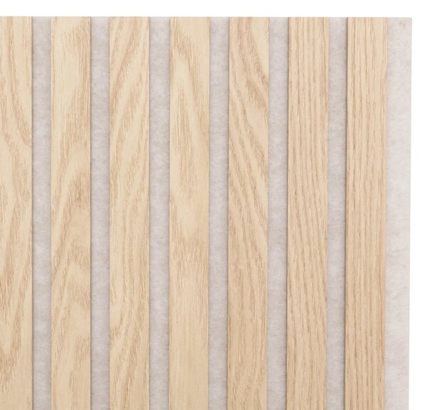 Акустичен декоративен стенен панел atmosphera Colva, MDF, 120x60 cm - Натурален