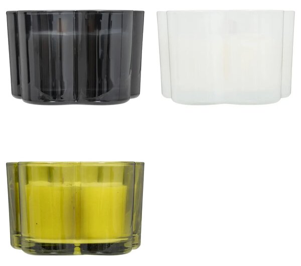 Ароматна свещ atmosphera Twisted Lime, Scented, Стъкло, 200 g
