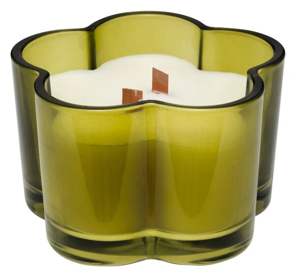 Ароматна свещ atmosphera Twisted Lime, Scented, Стъкло, 200 g