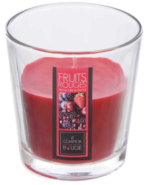 Ароматна свещ atmosphera Nina, Стъкло, 90 g - Raspberry