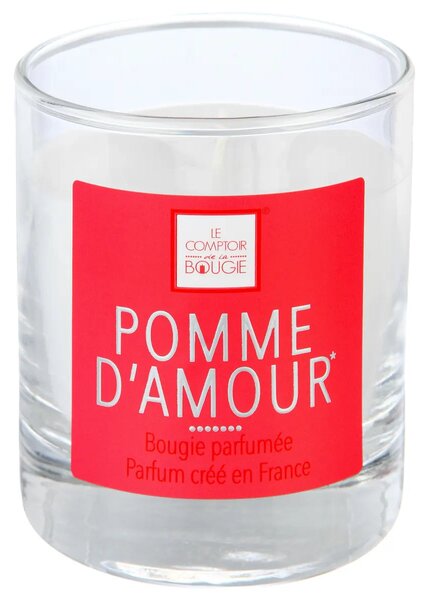 Ароматна свещ atmosphera Elea, Yuzu, Стъкло, 190 g - Candy Apple