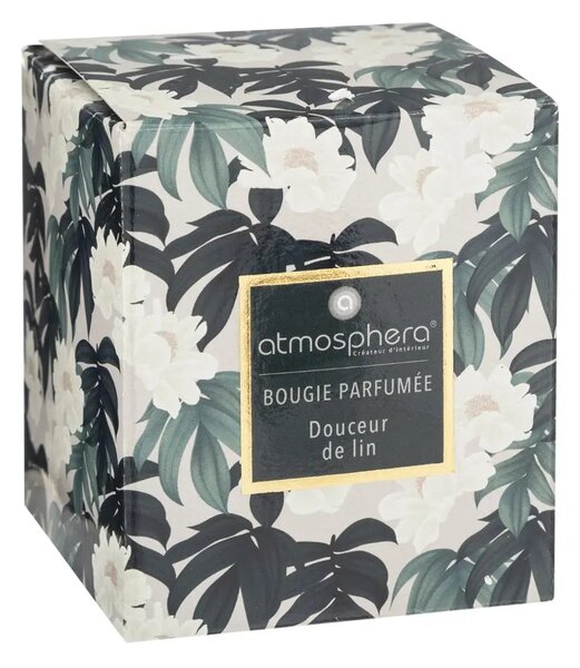 Ароматна свещ atmosphera Neda, Стъкло, 110 g - Gourmet Vanilla