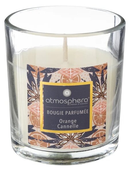 Ароматна свещ atmosphera Neda, Стъкло, 110 g - Gourmet Vanilla