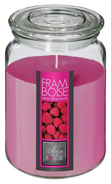 Ароматна свещ atmosphera Nina, Стъкло с капак, 510 g - Red Berries