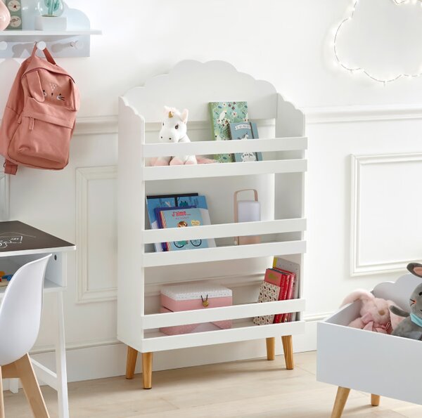 Детска библиотека atmosphera Cloud, MDF - Сив
