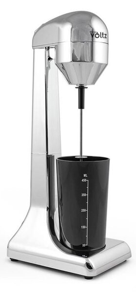 Миксер за фрапе Oliver Voltz OV51163D, 100W, 2 скорости, Метална бъркалка, Хром