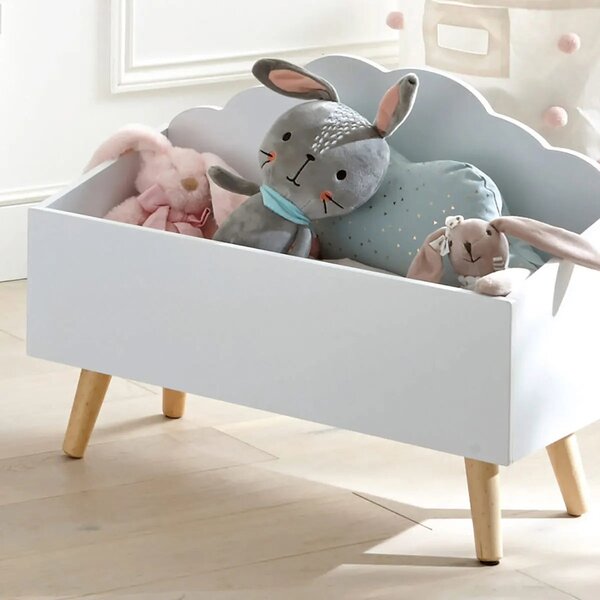 Детски скрин за съхранение atmosphera Cloud MDF - Бял
