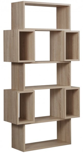 Библиотека Box с цвят Светъл дъб