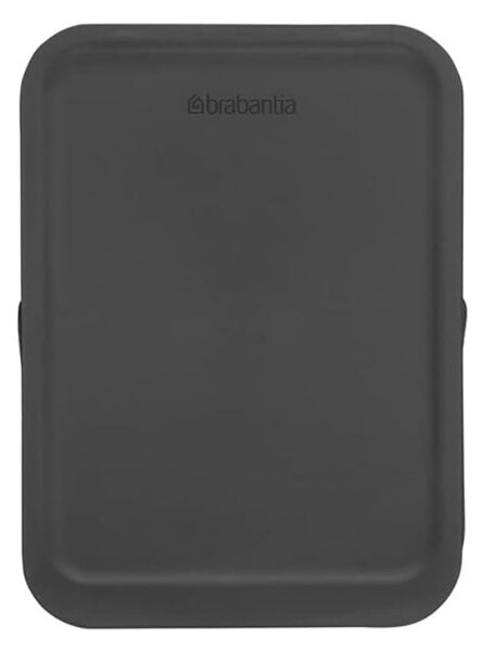 Кош за разделно събиране на боклук Brabantia Sort&Go 1004140, 40 л, Дръжка, Възможност за стенен монтаж, Тъмносив