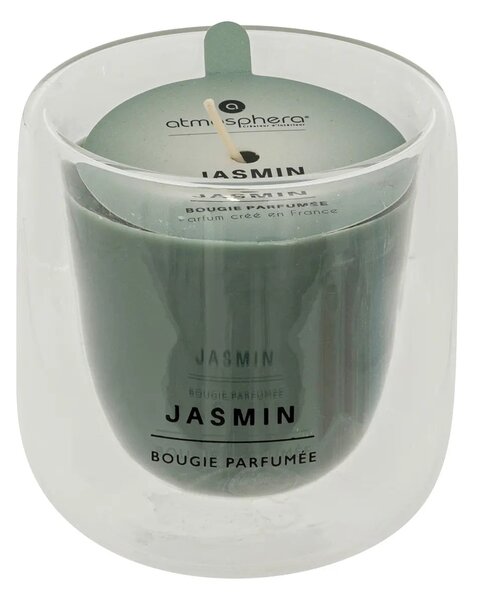 Ароматна свещ atmosphera Ilan, Стъкло, 130 g - Powder Bouquet
