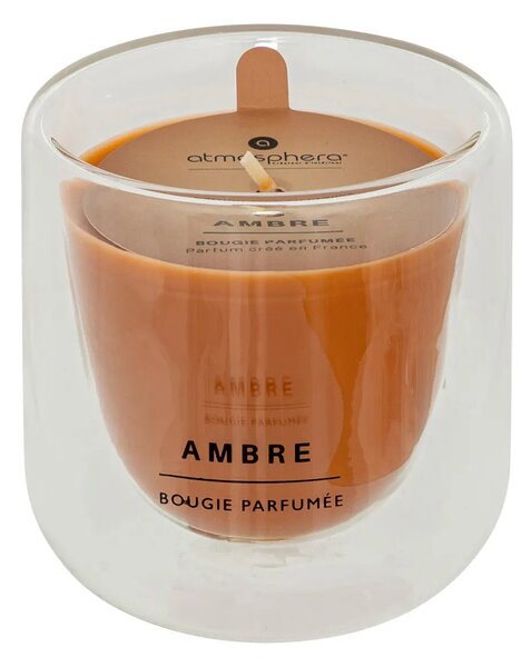 Ароматна свещ atmosphera Ilan, Стъкло, 130 g - Powder Bouquet