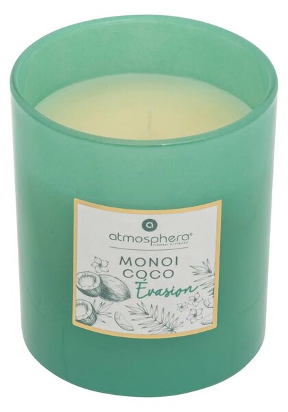 Ароматна свещ atmosphera Mael, Стъкло, 190 g - Monoi Coconut