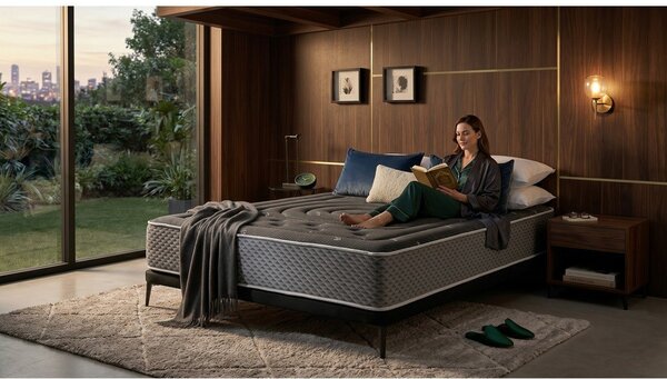 Двустранен матрак , 120 x 200 cm Premium Black Multizone - Moonia