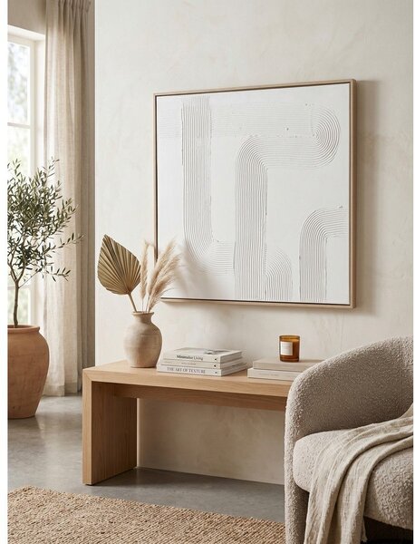 Ръчно рисувана картина с включена рамка/върху платно 83x83 cm Texture – Bizzotto