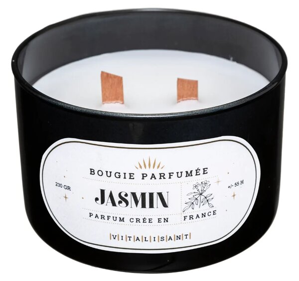 Ароматна свещ atmosphera Snow, Стъкло, 470 g - Ambre