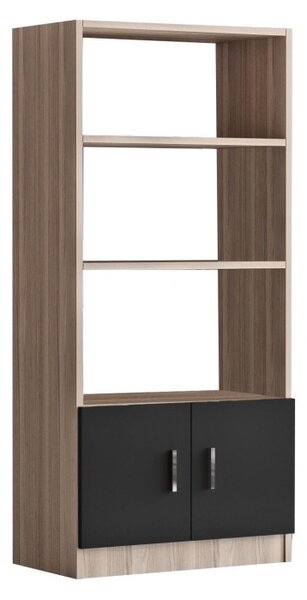 Библиотека Vario D - Дъб, Черен