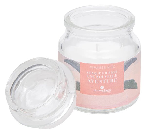 Ароматна свещ atmosphera Jomy, Стъкло, 65 g - Cotton