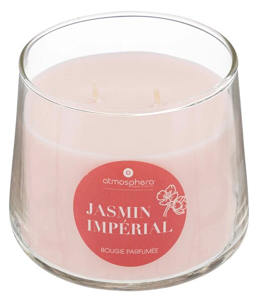 Ароматна свещ atmosphera Izor, Стъкло, 300 g - Jasmine