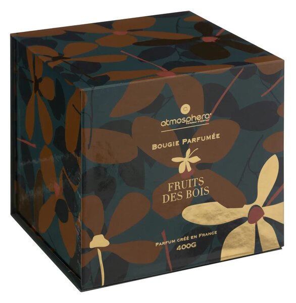 Ароматна свещ atmosphera Plum, Стъкло, 400 g - Fruits of the Forest