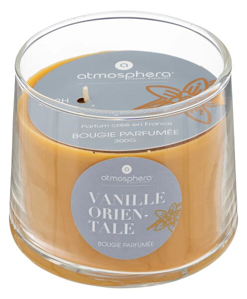 Ароматна свещ atmosphera Izor, Стъкло, 300 g - Oriental Vanilla