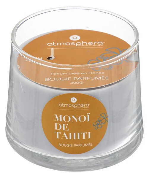 Ароматна свещ atmosphera Izor, Стъкло, 300 g - Jasmine