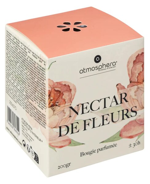 Ароматна свещ atmosphera Oudy, Стъкло, 200 g - Soft Linen