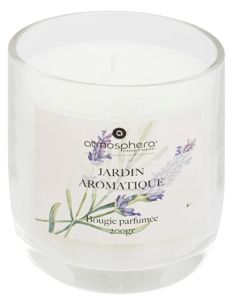 Ароматна свещ atmosphera Oudy, Стъкло, 200 g - Soft Linen